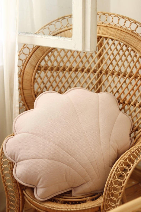 Moi Mili Large Velvet “Powder Pink” Shell Pillow