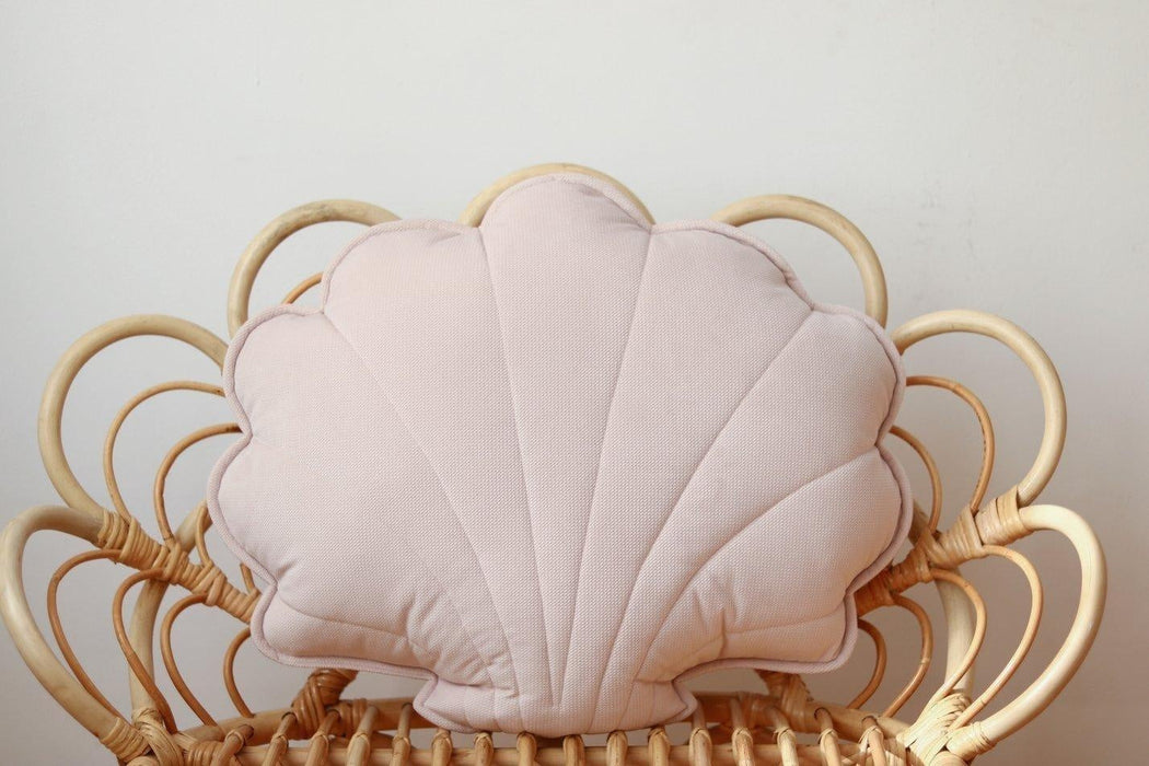Moi Mili Large Velvet “Powder Pink” Shell Pillow