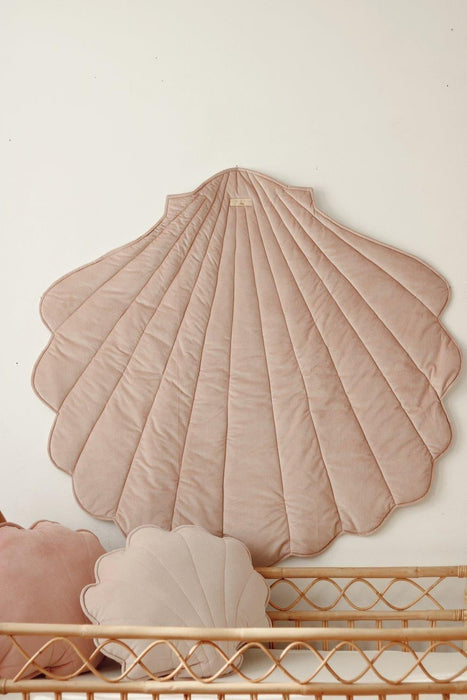 Moi Mili Velvet “Powder Pink” Shell Mat