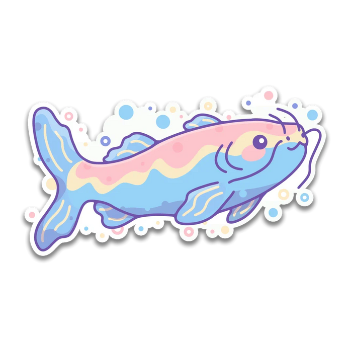 Stick With Finn Catfish Sticker