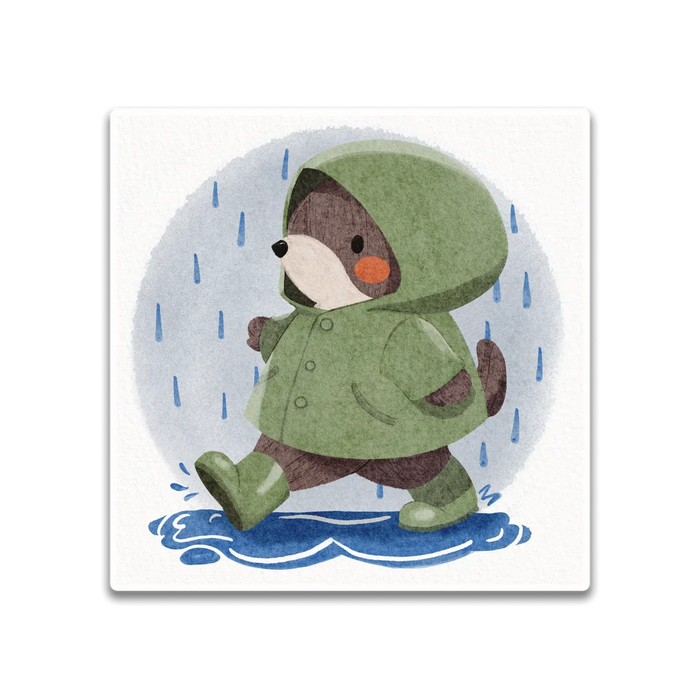 Stick With Finn Rainy Day Mole Sticker