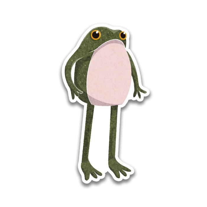 Stick With Finn Frogson Frog Sticker