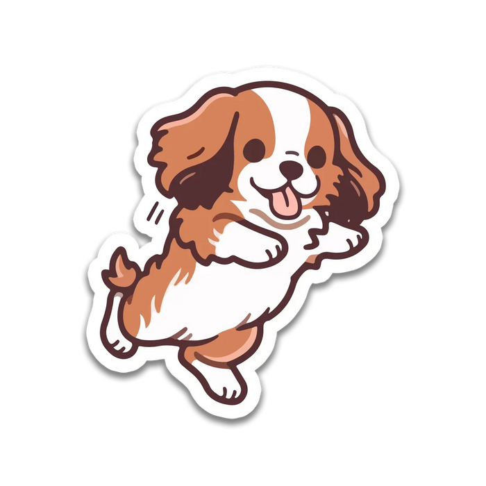 Stick With Finn Cavalier King Charles Spaniel Sticker