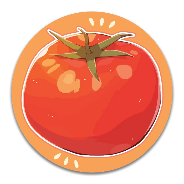 Stick With Finn Tomato Sticker