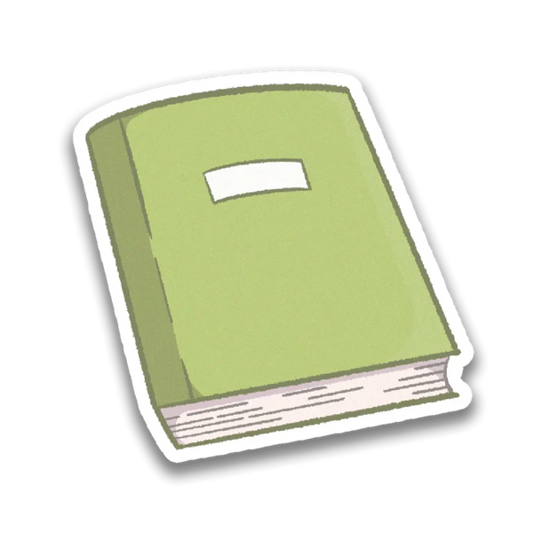 Stick With Finn Textbook Sticker