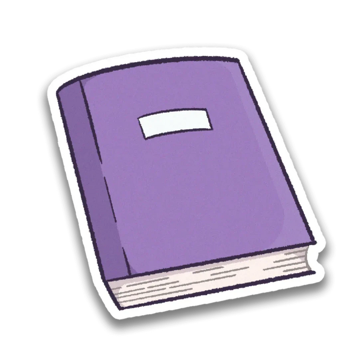 Stick With Finn Textbook Sticker