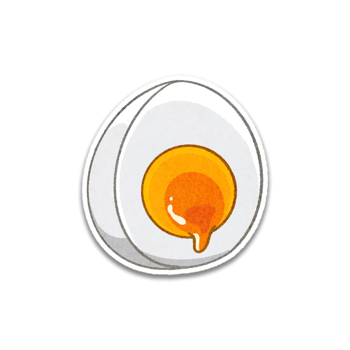 Stick With Finn Boiled Egg Sticker