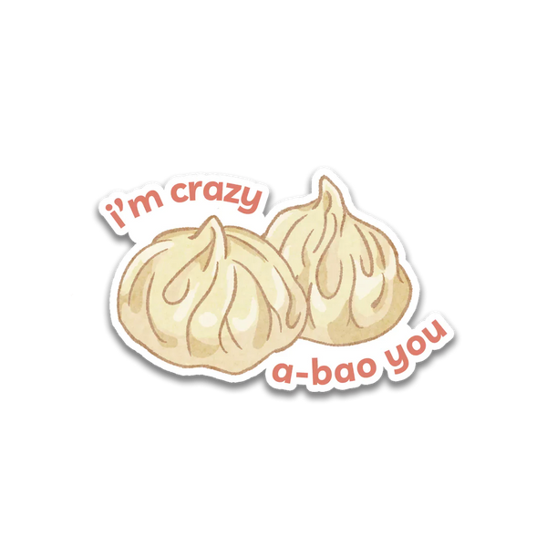 Stick With Finn I'm Crazy A-Bao You Sticker