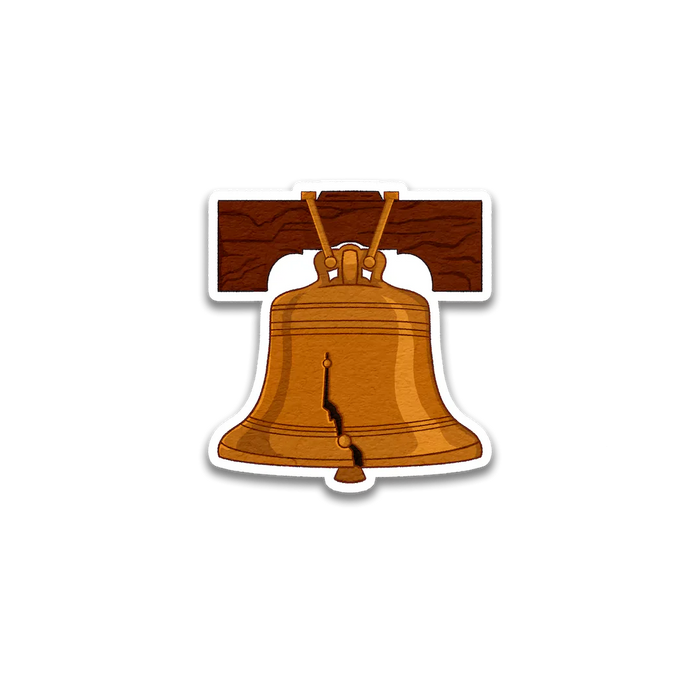 Stick With Finn Liberty Bell Sticker