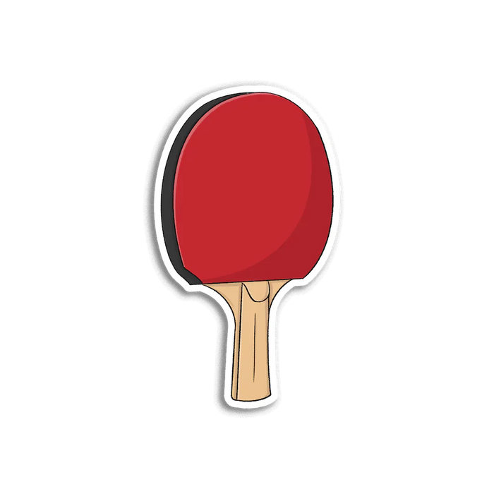 Stick With Finn Ping Pong Paddle Sticker