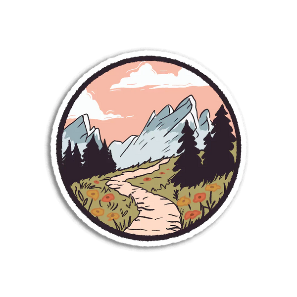 Stick With Finn Wilderness Sticker