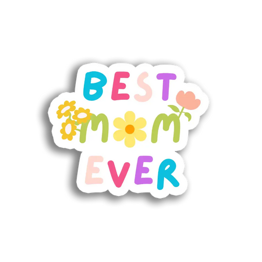 Stick With Finn Best Mom Ever Sticker