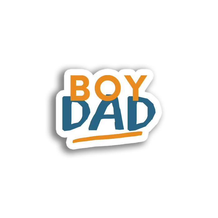 Stick With Finn Boy Dad Sticker