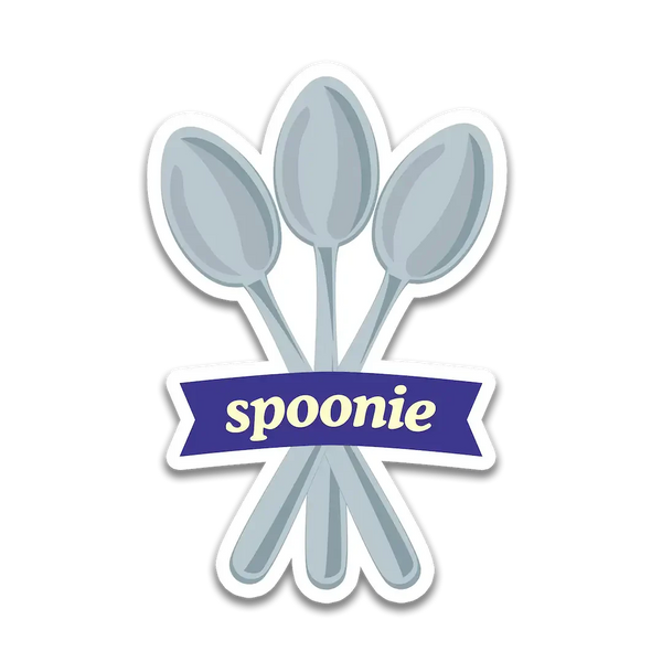 Stick With Finn Spoonie Sticker