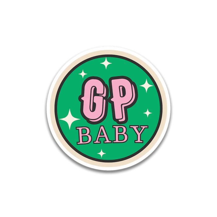 Stick With Finn GP Baby Sticker