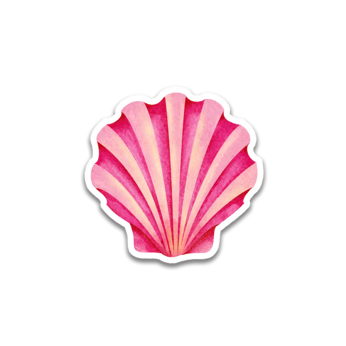 Stick With Finn Seashell Sticker