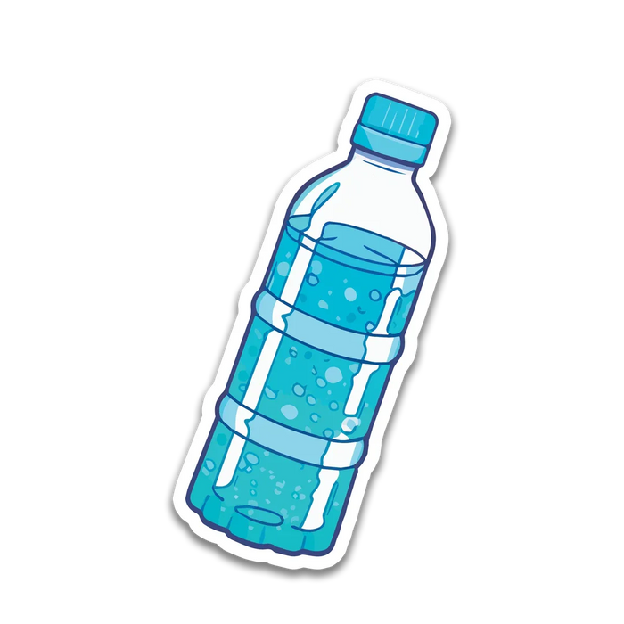 Stick With Finn Water Bottle Sticker