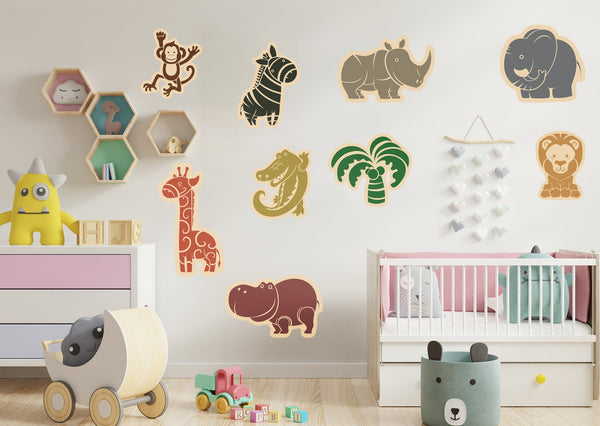 Fathead Jungle: Animals Collection - Removable Wall Adhesive Decal