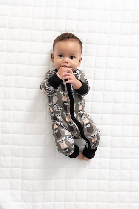 Ellie Sue Precious Cargo Zipper Romper