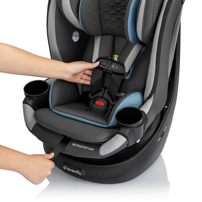 Evenflo® Revolve360 Slim 2-in-1 Rotational Car Seat with Quick Clean Cover