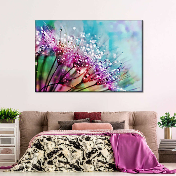 ElephantStock Colorful Dew Wall Art