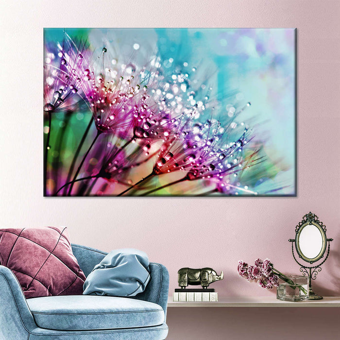 ElephantStock Colorful Dew Wall Art