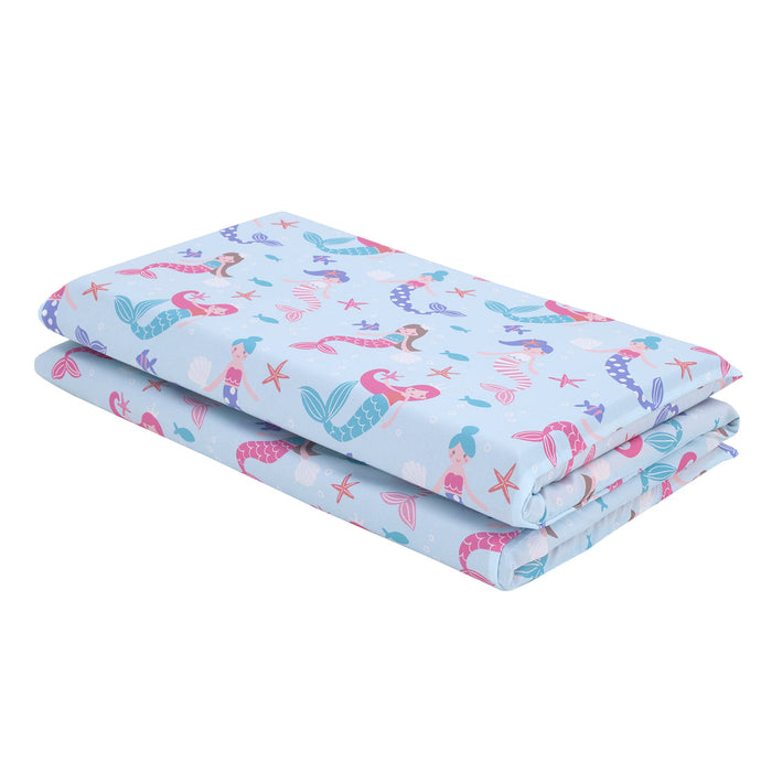 Everything Kids Mermaid, Seashell, Star Fish Nap Pad Sheet