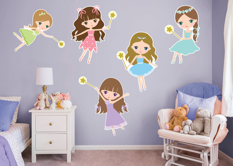 Fathead Nursery: Sparkles Collection - Removable Wall Adhesive Decal