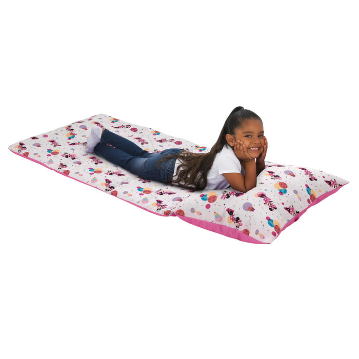 Disney Minnie Mouse Let's Party Deluxe Easy Fold Toddler Nap Mat