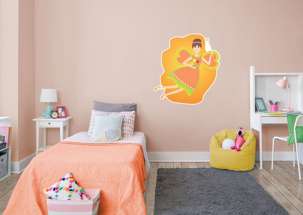 Fathead Nursery: Flowers Fairy Icon - Removable Adhesive Decal
