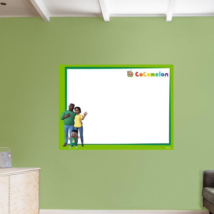 Fathead Cody Family Dry Erase        - Officially Licensed CoComelon Removable     Adhesive Decal