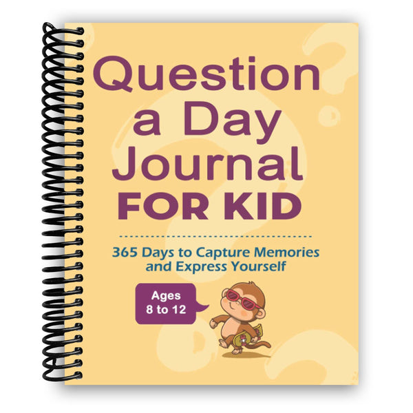 Lay it Flat Question a Day Journal for Kids: 365 Days to Capture Memories and Express Yourself (Spiral Bound)