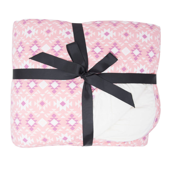 Sweet Bamboo Quilted Blanket