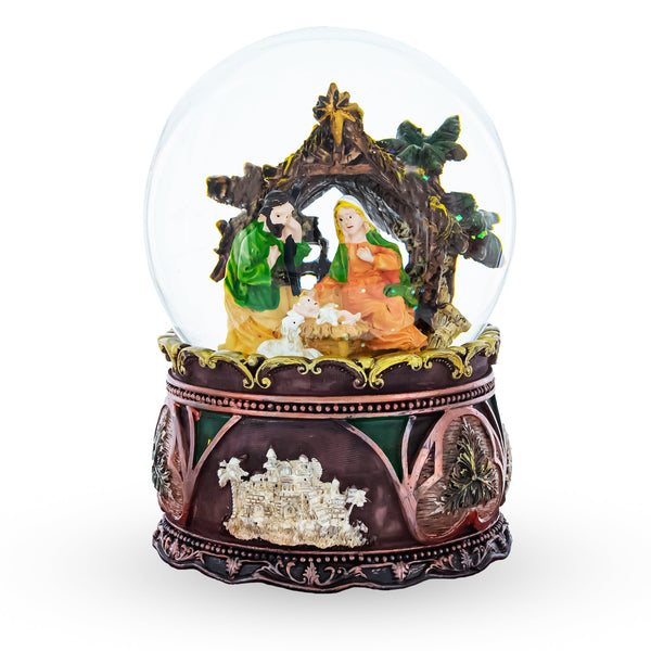 BestPysanky Nativity Serenity Water Snow Globe with 