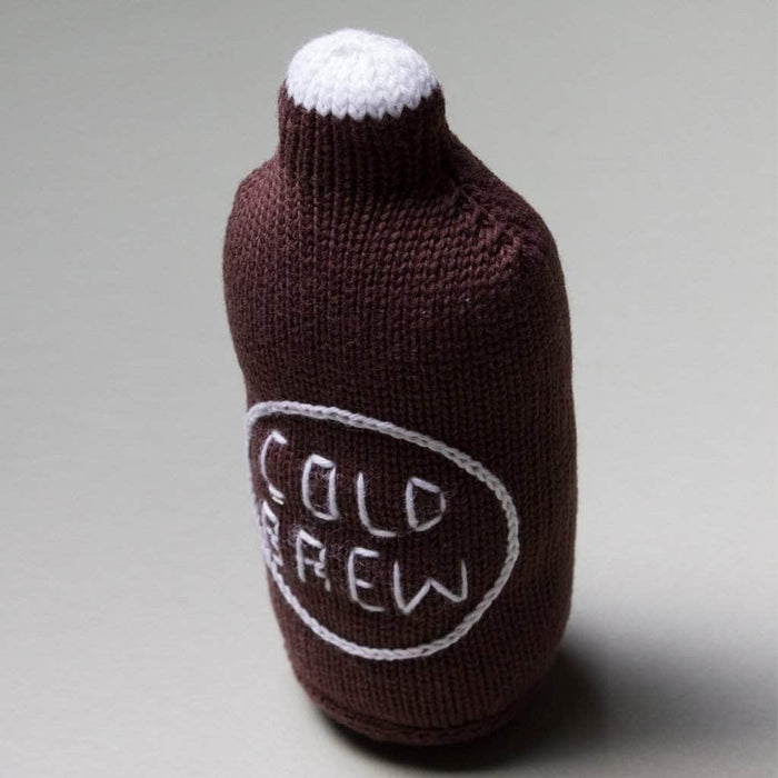 Estella Organic Baby Toys - Newborn Rattles | Cold Brew Coffee