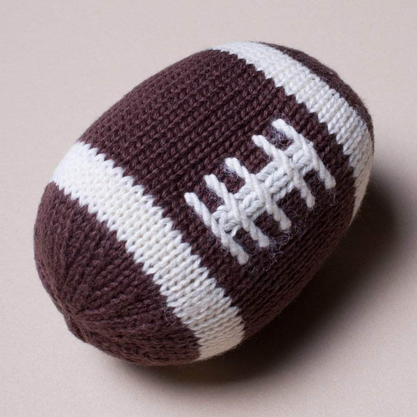 Estella Organic Baby Toys - Newborn Rattles | Football