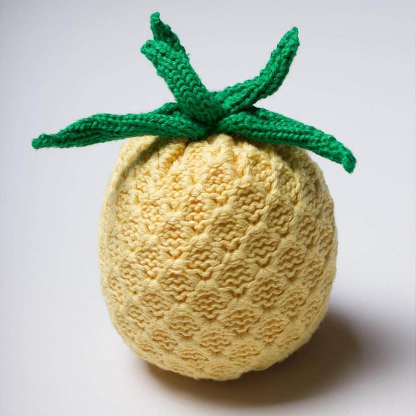 Estella Organic Baby Toys - Newborn Rattles | Pineapple