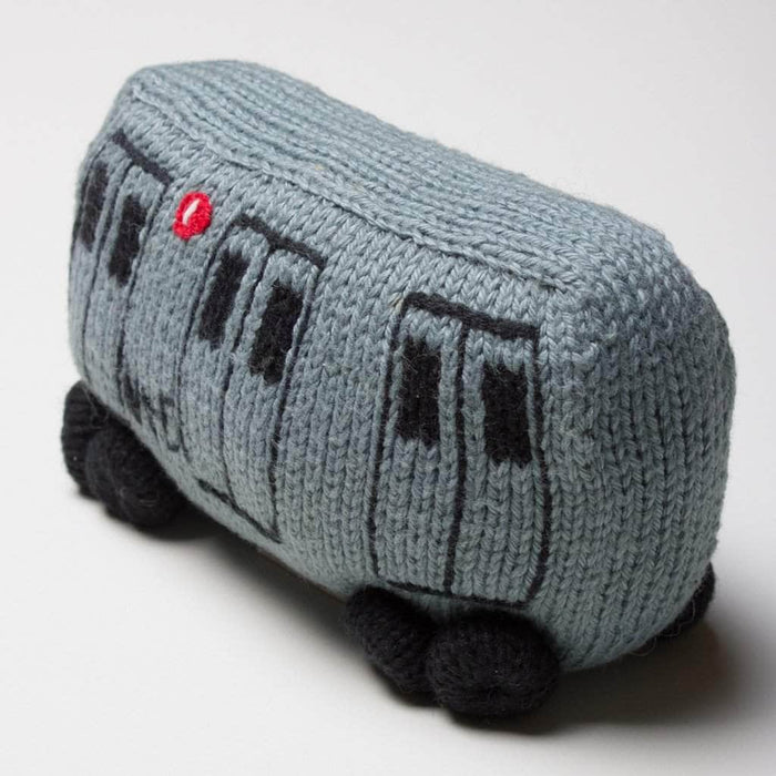 Estella Organic Baby Toys - Newborn Rattles | Subway Train Car