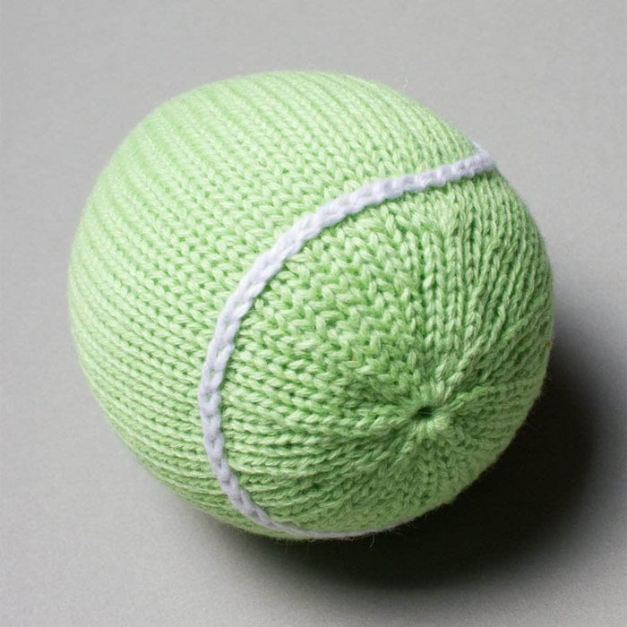 Estella Organic Baby Toys - Newborn Rattles | Tennis Ball