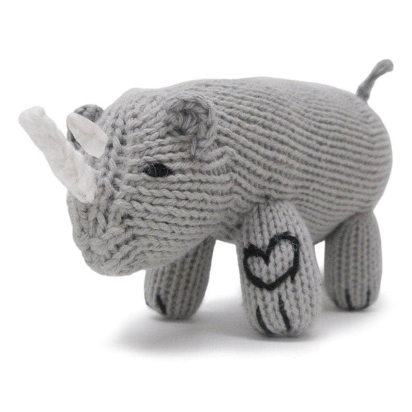 Estella Rhinoceros Organic Newborn Rattle