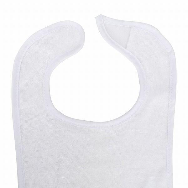 Neat Solutions 10 pack White Terry Feeder Bibs