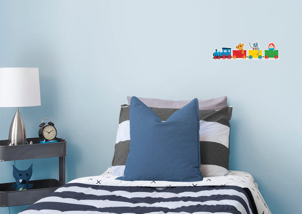 Fathead Nursery:  Robot Icon        -   Removable Wall   Adhesive Decal