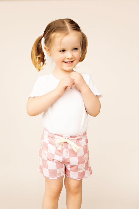 Ellie Sue Rose Checkers Loungewear