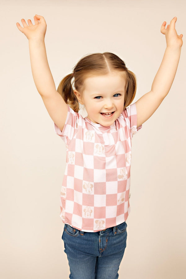 Ellie Sue Rose Checkers Loungewear