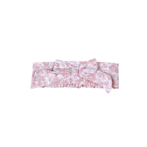 Bebe Sweeny ROSE SWEET | Girls Pink Floral Print Cotton Headband