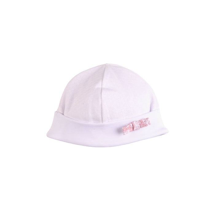 Bebe Sweeny ROSE SWEET | Girls White Floral Velour Hat