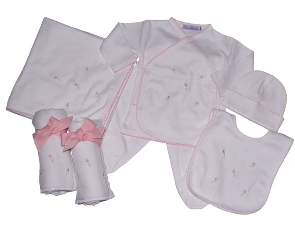 Cute as Buttons Rosebud Take Me Home Layette Gift Set