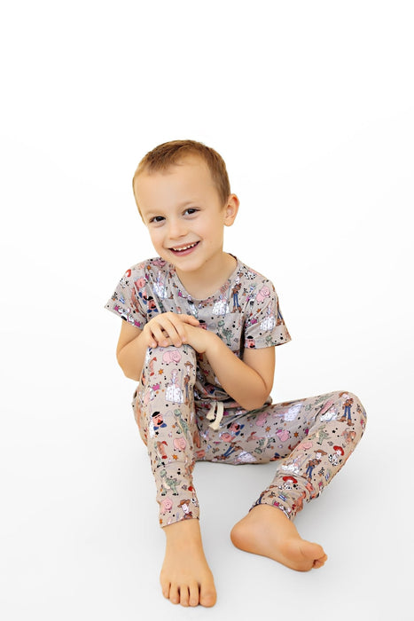 Ellie Sue Round Up Gang Loungewear with Joggers Big Kids