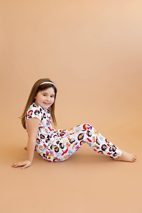 Ellie Sue Royals Lounge Set with Joggers Big Kids