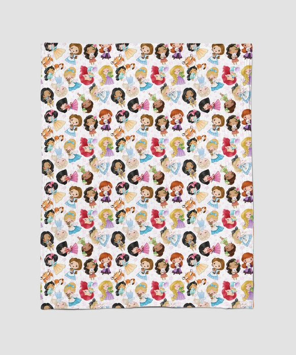 Ellie Sue Royals Muslin Blanket